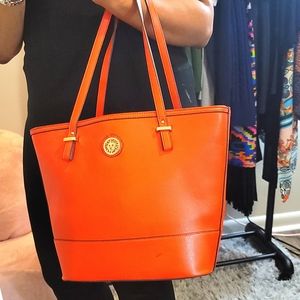 Anne klein orange purse Clearance